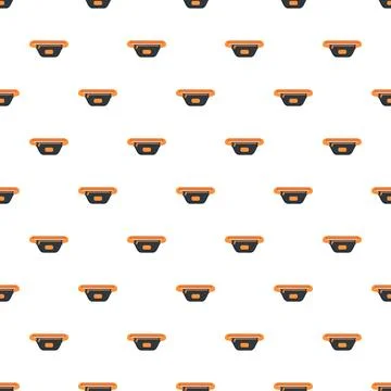 Fanny pack repeating pattern for fashion and design 스톡 일러스트