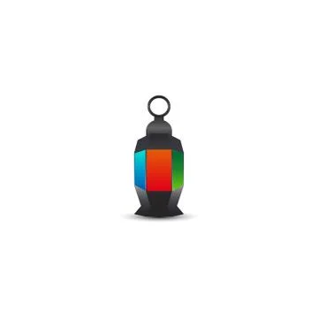 Fanoos lantern graphic design vector Stock Illustration