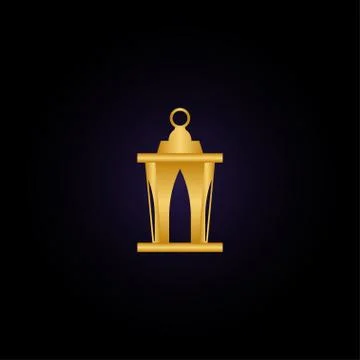 Fanoos lantern graphic design vector Stock Illustration