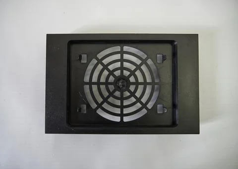 Fans and coolers disassembled for technical maintenance Stock Photos