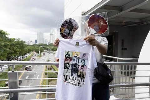Fans arrive for the first day of Taylor Swift's concert in Singapore - 02 Mar 20 Stock Photos