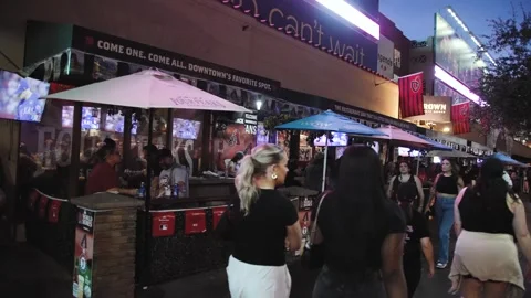 Fans at Bar Stock Footage 279039910
