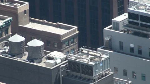 Fans in a ceiling Stock Footage 99748253