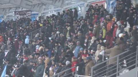 Fans Stock Footage 1086298