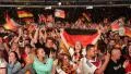 Fans of German Football Team Soccer World Championship Germany Winner Semifinals HD Footage