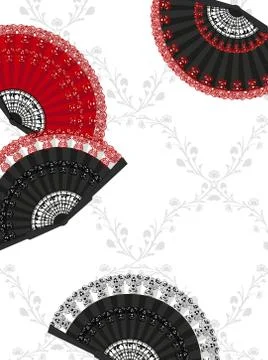 Fans Stock-Illustration