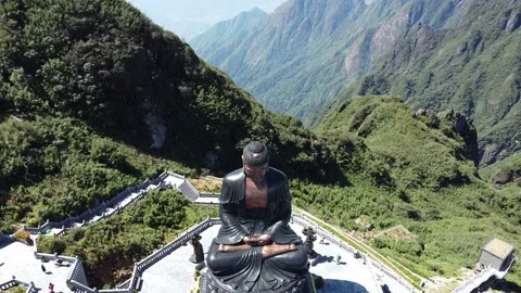 Fansipan budda 1 4k Stock Footage 221974588