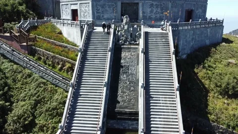 Fansipan budda 3 4k 스톡 동영상 221973151