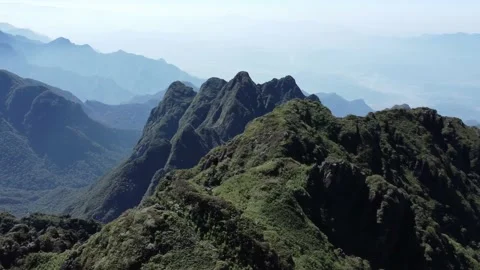 Fansipan Mountain 4k Stock Footage 221968735