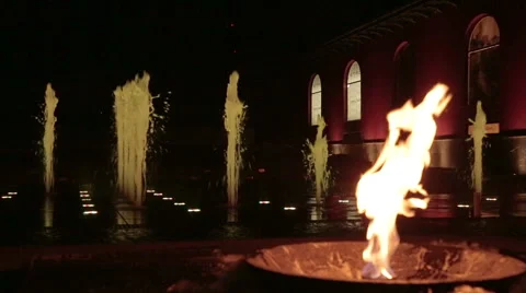 Fantan fire Stock Footage 64830627