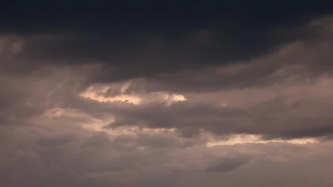 Fantastic 4K timelapse with dramatic low clouds moving fast. Vídeos de archivo 94801966