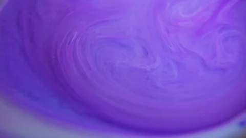 Fantastic abstract paint bubbles moving in slow motion. Chemical reaction of Stock Footage 87233741