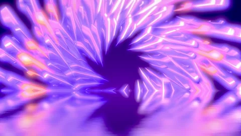 Fantastic Abstract Rotation of 3D Objects 03. 4K Video stock 293782596