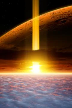 Fantastic background Stock Illustration