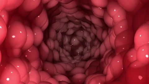 Fantastic background on the theme of microorganisms, eggs, alien life, bacteria Stock Footage 139639838