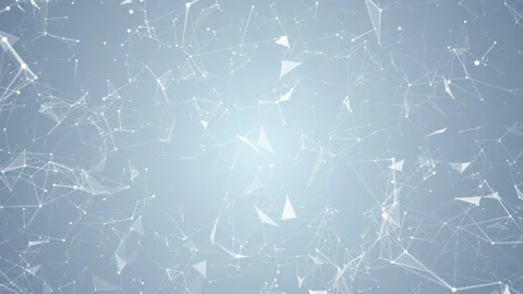 Fantastic background.Plexus structure evolving in organic motion. Abstract Stock Footage 95450583
