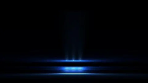 Fantastic blue, light effect Stock Illustration