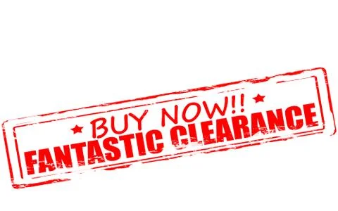 Fantastic clearance Stock Illustration