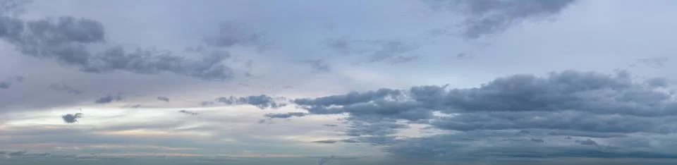 Fantastic clouds at sunrise Stock Photos