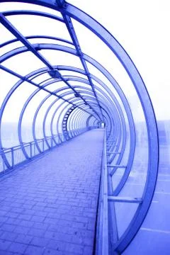 Fantastic corridor Stock Photos