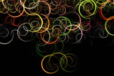 Fantastic elegant circle background design Illustrazione stock