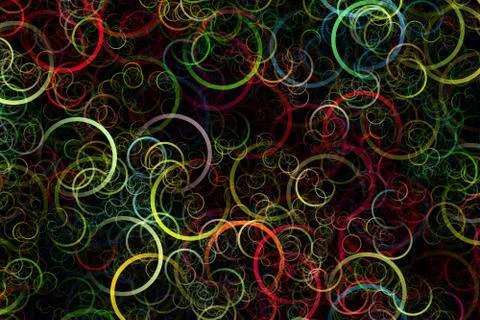 Fantastic elegant circle background design Stock Illustration