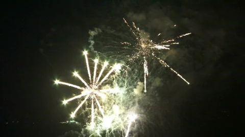FANTASTIC FIREWORKS 2 Stock Footage 500433