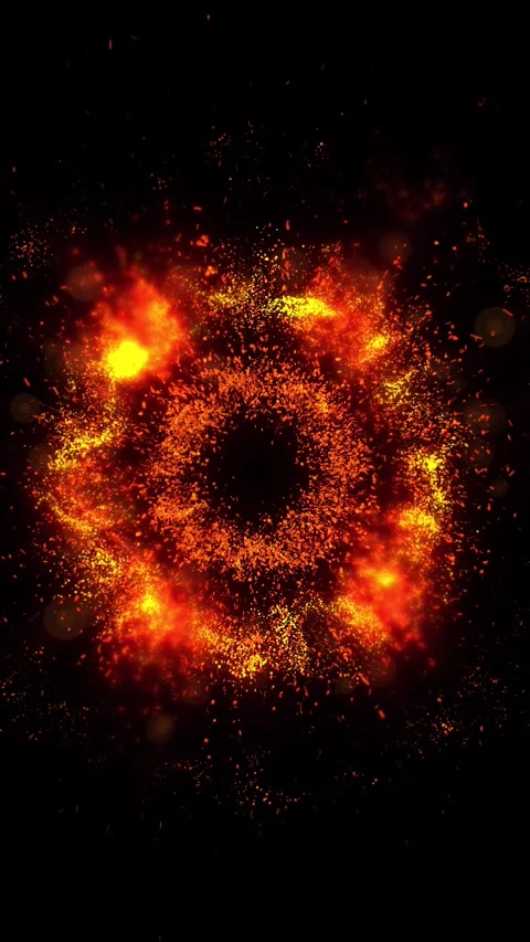 Fantastic fireworks Stock Footage 303220716
