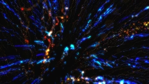 Fantastic fireworks Stock Footage 303308143