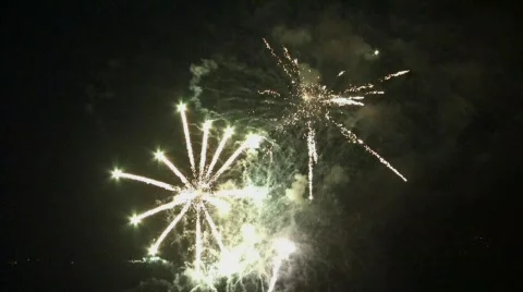 Fantastic Fireworks1 720 Stock Footage 475023