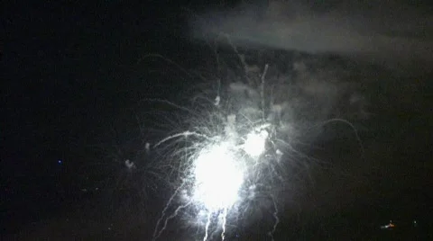 Fantastic Fireworks4 720 Stock Footage 475034