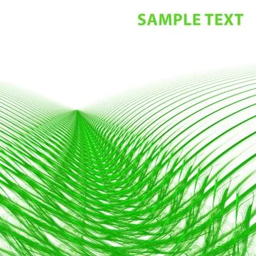 Fantastic green background Stock Illustration