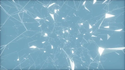 Fantastic immersion in a functioning synapse.Beautiful 3d animation of the Stock Footage 98097535