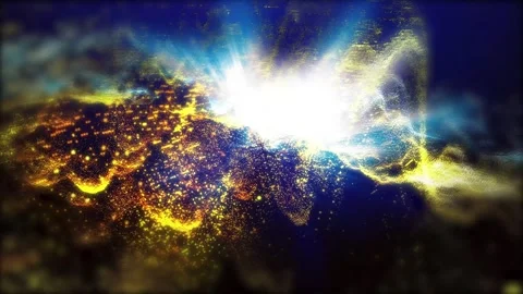 Fantastic landscape Stock Footage 303218537