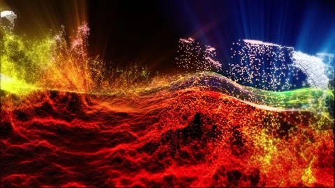 Fantastic landscape Stock Footage 303271711
