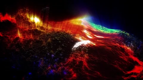 Fantastic landscape Stock Footage 303272131
