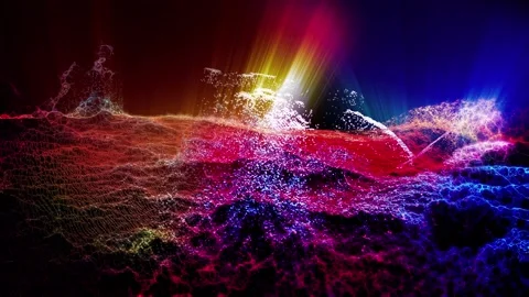 Fantastic landscape Stock Footage 303273209