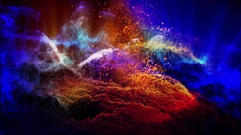 Fantastic landscape Stock Footage 303273502