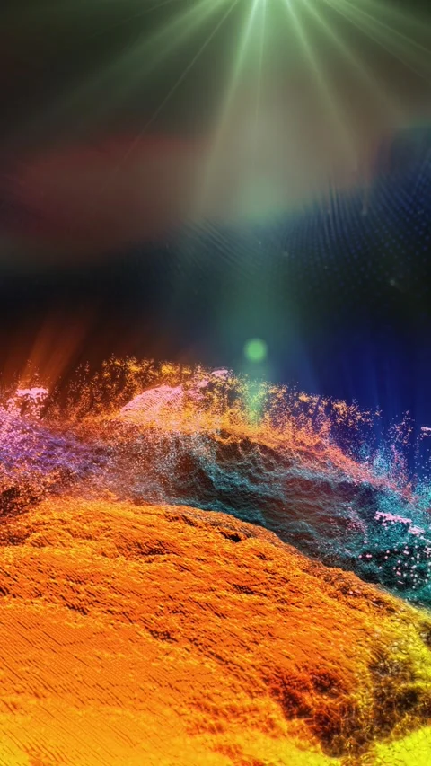 Fantastic landscape Stock Footage 303274302