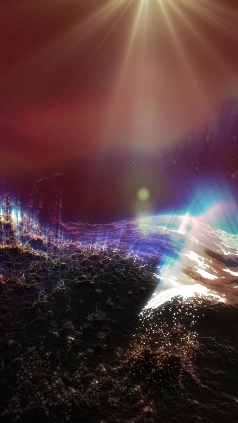 Fantastic landscape Stock Footage 303274753