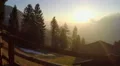 Fantastic landscape, mountain silhouettes, magic hour, beautiful sunset, nature 4k or 4k+ Resolution