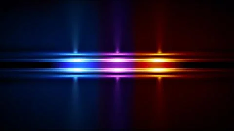 Fantastic lighting effect  3d Stock-Illustration