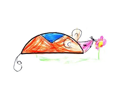 The fantastic mouse Stock Illustration