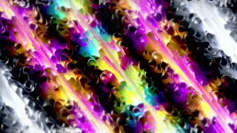 Fantastic Optical and Pixel Animation. 4K Video stock 296166971