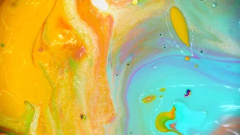 Fantastic patterns of paints Video stock 79426288