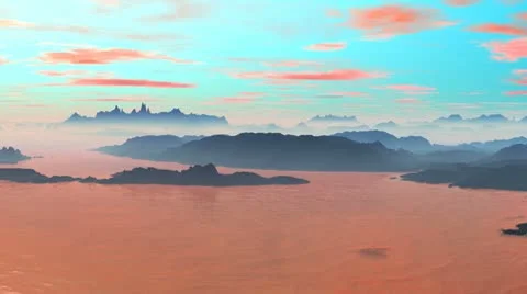 Fantastic planet Stock Footage 10572839