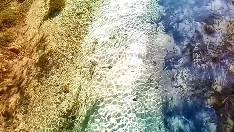 Fantastic river flow and light Stock Footage 325643960