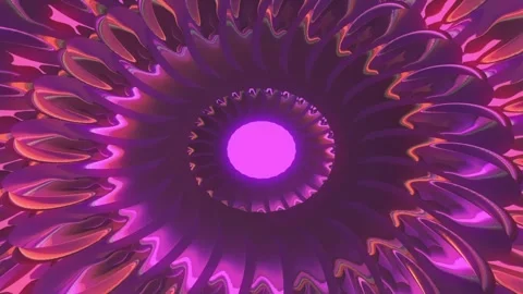 Fantastic Rotation of 3D Objects. Stock Footage 296218179