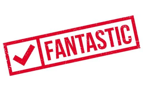 Fantastic rubber stamp Stock Illustration