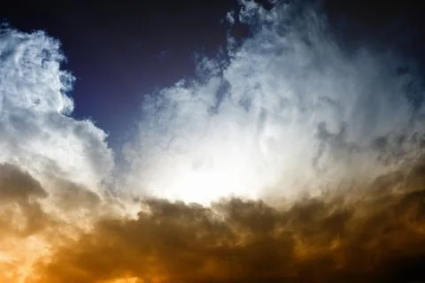 Fantastic sky Stock Photos
